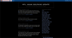 Desktop Screenshot of dolphinsupdate.blogspot.com