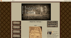 Desktop Screenshot of hugginshavenprimitivevintage.blogspot.com