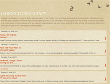Tablet Screenshot of gadgetconsultancy.blogspot.com