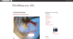 Desktop Screenshot of kirsikkapuunalla.blogspot.com