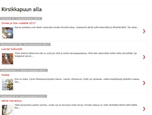 Tablet Screenshot of kirsikkapuunalla.blogspot.com