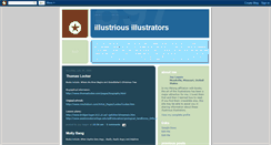 Desktop Screenshot of illustriousillustrators.blogspot.com