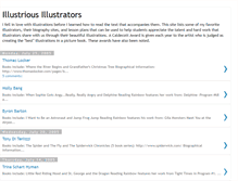 Tablet Screenshot of illustriousillustrators.blogspot.com