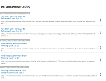 Tablet Screenshot of errancesnomades.blogspot.com