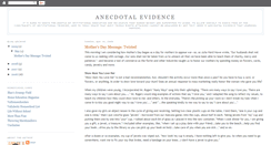 Desktop Screenshot of anecdoticalevidence.blogspot.com