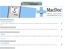 Tablet Screenshot of macdocltd.blogspot.com