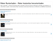 Tablet Screenshot of poker-runterladen.blogspot.com