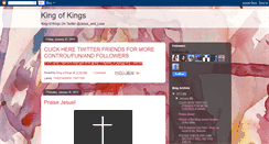 Desktop Screenshot of kingofkings2012.blogspot.com