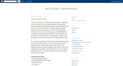 Desktop Screenshot of buttery-goodness.blogspot.com