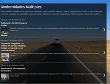 Tablet Screenshot of modernidadesmultiples.blogspot.com