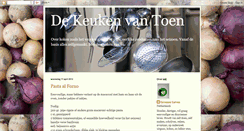 Desktop Screenshot of dekeukenvantoen.blogspot.com