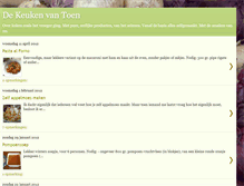 Tablet Screenshot of dekeukenvantoen.blogspot.com