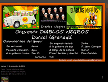 Tablet Screenshot of orquestadiablosnegros.blogspot.com