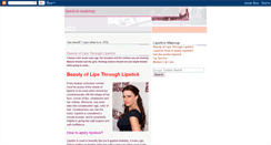Desktop Screenshot of lipstick-makeup-online.blogspot.com