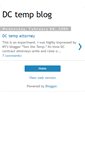 Mobile Screenshot of dctemplawer.blogspot.com