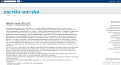 Desktop Screenshot of escrita-em-dia.blogspot.com