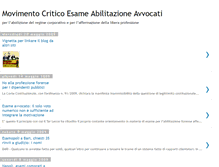 Tablet Screenshot of abilitazione-avvocato.blogspot.com