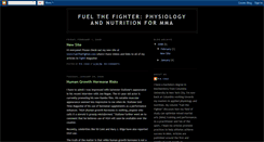 Desktop Screenshot of fuelthefighter.blogspot.com