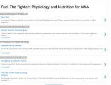 Tablet Screenshot of fuelthefighter.blogspot.com