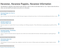 Tablet Screenshot of havanesecare.blogspot.com