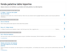 Tablet Screenshot of fenda-palatina-labio-leporino.blogspot.com