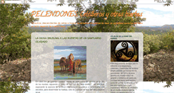 Desktop Screenshot of pelendones-mariodiaz.blogspot.com