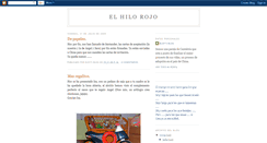 Desktop Screenshot of elhilorojo-eloy.blogspot.com