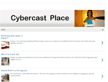 Tablet Screenshot of cybercastplace.blogspot.com