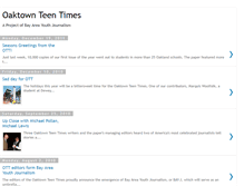 Tablet Screenshot of oaktownteentimes.blogspot.com