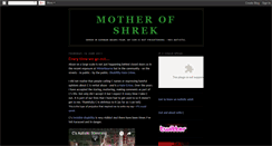 Desktop Screenshot of motherofshrek.blogspot.com
