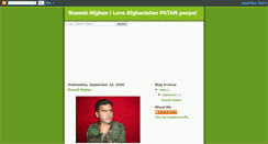 Desktop Screenshot of naseeb-afghan.blogspot.com