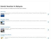 Tablet Screenshot of islandsvacationinmalaysia.blogspot.com