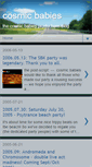 Mobile Screenshot of cosmicbabies.blogspot.com