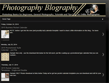 Tablet Screenshot of photographyblography.blogspot.com