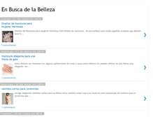 Tablet Screenshot of bellezaymodas.blogspot.com