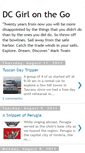 Mobile Screenshot of dcgirlonthego.blogspot.com