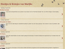 Tablet Screenshot of marijke-steekjeskruisjes.blogspot.com