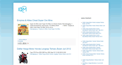 Desktop Screenshot of informasi-duniamaya.blogspot.com