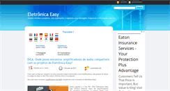 Desktop Screenshot of eletronicaeasy.blogspot.com