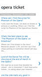 Mobile Screenshot of opera-ticket-io.blogspot.com