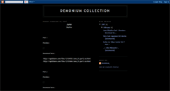 Desktop Screenshot of demonium1.blogspot.com