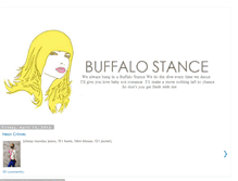 Tablet Screenshot of abuffalostance.blogspot.com