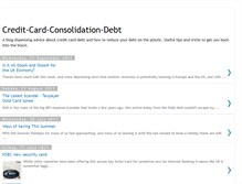 Tablet Screenshot of creditcardconsolidationdebt.blogspot.com