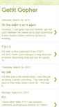 Mobile Screenshot of gettitgopher.blogspot.com