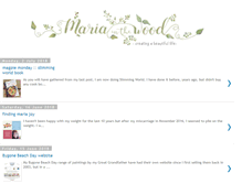 Tablet Screenshot of mariainthewood.blogspot.com