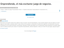 Tablet Screenshot of emprendiendo-boga.blogspot.com