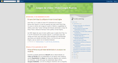 Desktop Screenshot of juegosdevideonuevos.blogspot.com