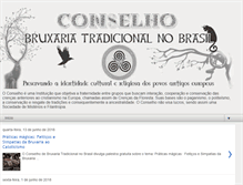 Tablet Screenshot of bruxaria-tradicional.blogspot.com