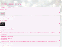 Tablet Screenshot of itselenagomezforever.blogspot.com