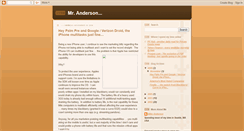 Desktop Screenshot of mranderson.blogspot.com